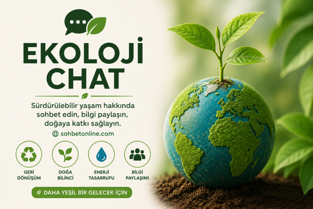 Sürdürülebilir Yaşam Sohbet Odaları: Ekoloji Chat