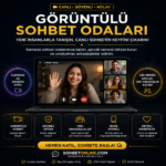 Görüntülü Sohbet Odaları ile Canlı Sohbete Katılın