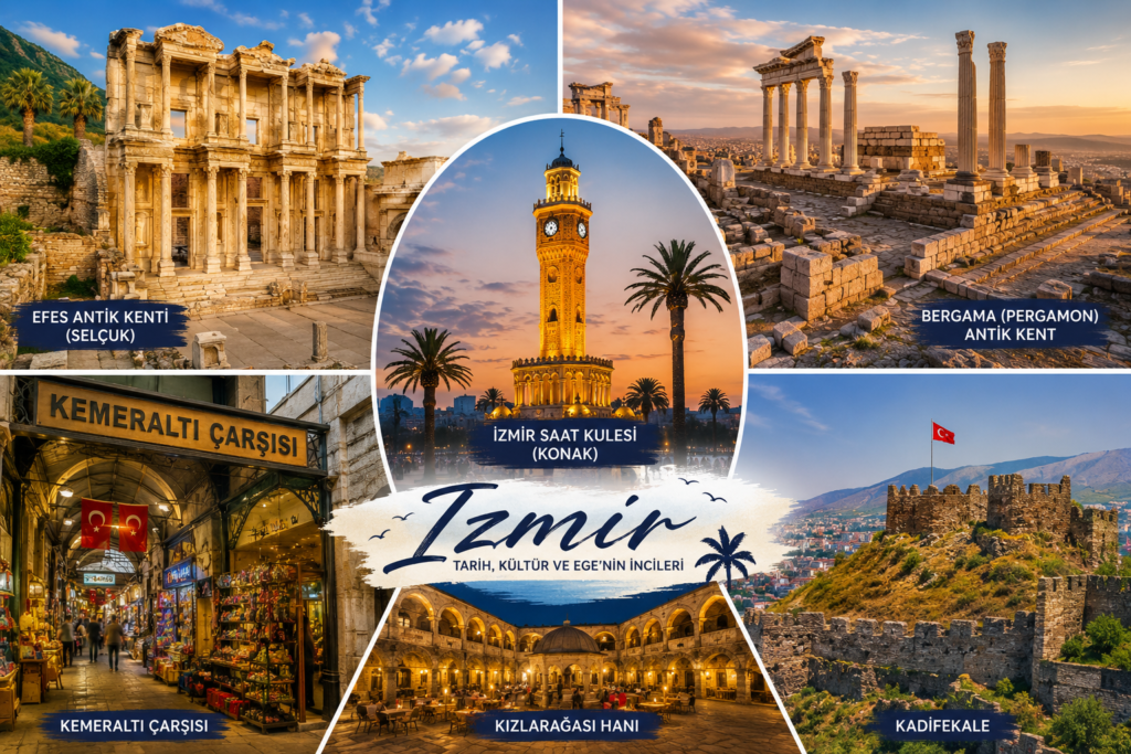 İzmir tarihi yerleri ve izmir sohbet